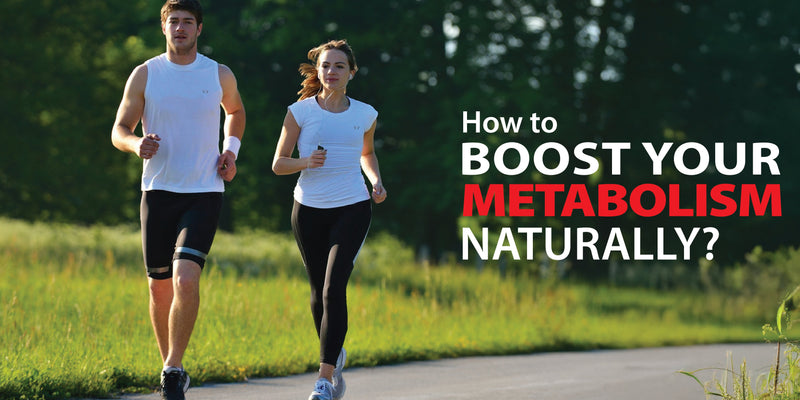 Man and woman jogging outdoors representing natural ways to boost metabolism through physical activity and healthy lifestyle habits